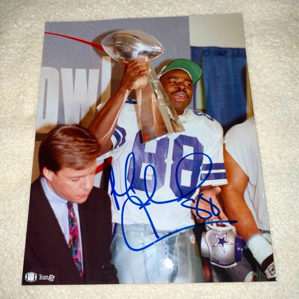 Dallas Cowboys Michael Irvin Autographed  8 X 10 Photo Sports Heaven, LLC.
